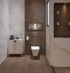Bathroom in 3 BHK Builder Floor at Sector 23 – for Rent