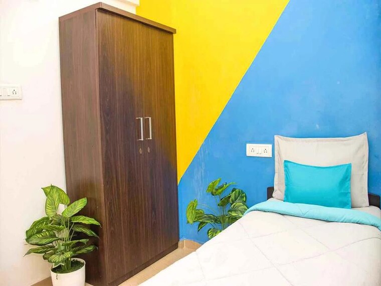 Bedroom, vasundhara-chs-gokuldham Studio 302 Sq.Ft. Apartment In Gokuldham Colony Mumbai 10557085