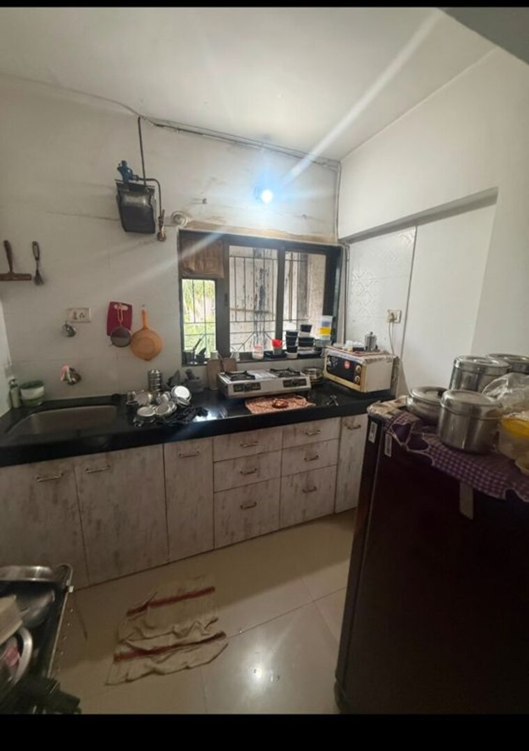 Kitchen, mandar-society 2 Bedroom 555 Sq.Ft. Apartment In Vishnu Nagar Thane 10557105