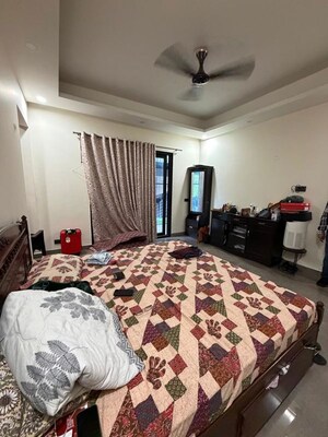 Bedroom in 3 BHK Builder Floor at Sushant Lok Iii – for Rent