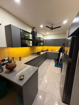 Kitchen in 3 BHK Builder Floor at Sushant Lok Iii – for Rent