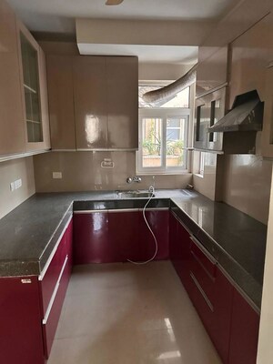 Kitchen in 4 BHK Apartment at Emaar MGF Emerald Hills, Sector 65 – for Rent