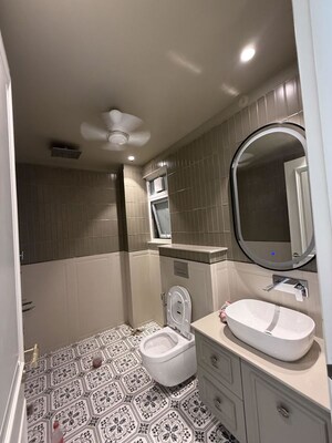 Bathroom in 3 BHK Builder Floor at Sector 23 – for Rent