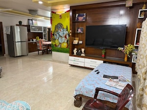 Living Room in 3.5 BHK Apartment at Siri Residency Somajiguda, Somajiguda – for Rent
