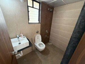 Bathroom in 2 BHK Apartment at Kohinoor Sportsville, Hinjewadi – for Rent