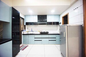 Kitchen in 3 BHK Apartment at Vastral – for Sale