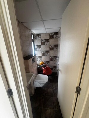 Bathroom in 2 BHK Apartment at Mahindra Happinest Tathawade Phase 1, Tathawade – for Rent