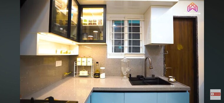 Kitchen, my-home-tridasa 2.5 Bedroom 1505 Sq.Ft. Apartment In Tellapur Hyderabad 10557133