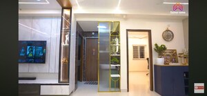 Living Room in 2.5 BHK Apartment at My Home Tridasa, Tellapur – for Sale