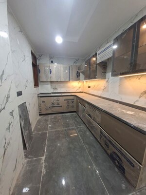 Kitchen in 4 BHK Builder Floor at Chattarpur – for Sale