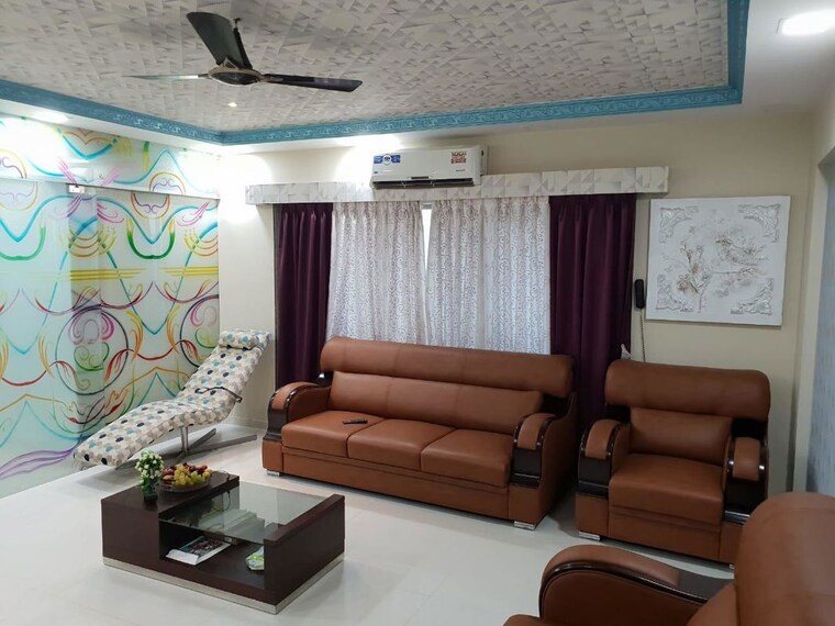 Living Room, vijay-nagari-annex 2 Bedroom 920 Sq.Ft. Apartment In Waghbil Thane 10557023