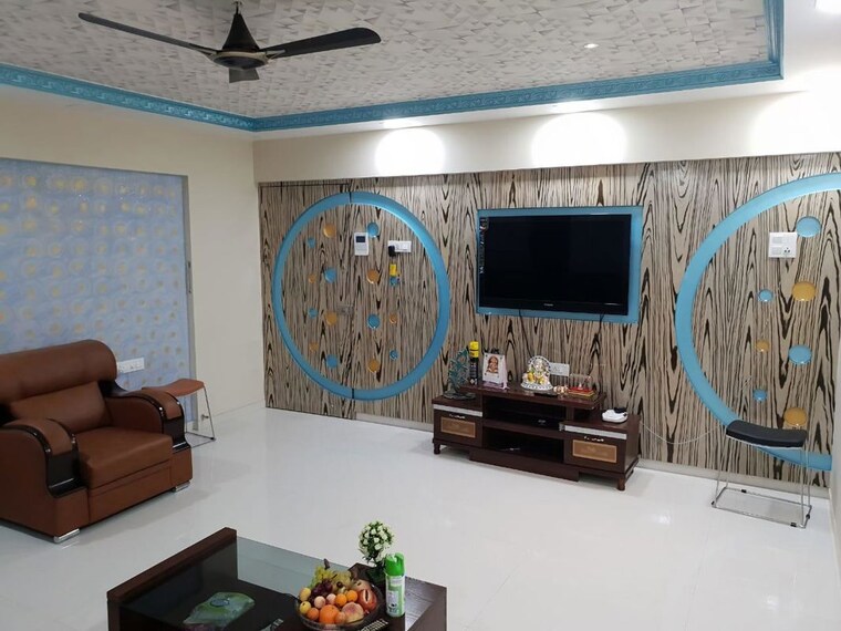 Living Room, vijay-nagari-annex 2 Bedroom 920 Sq.Ft. Apartment In Waghbil Thane 10557023