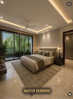 Bedroom in 4 BHK Builder Floor at New Rajinder Nagar – for Sale