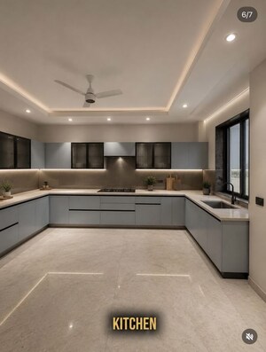 Kitchen in 4 BHK Builder Floor at New Rajinder Nagar – for Sale