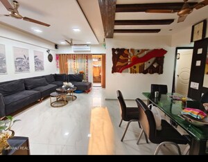 Living Room in 3 BHK Apartment at Ram Mahal, Panch Pakhadi – for Sale