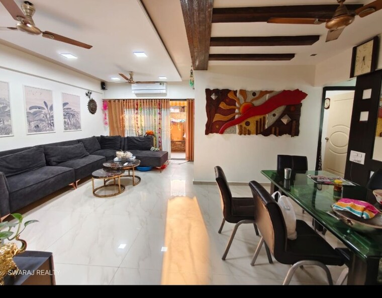 Living Room, ram-mahal 3 Bedroom 1000 Sq.Ft. Apartment In Panch Pakhadi Thane 10557250