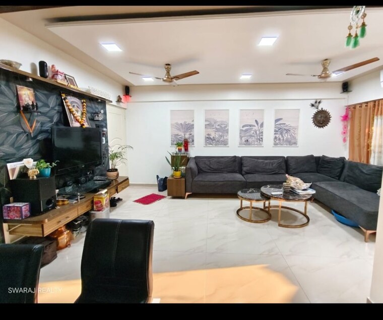 Living Room, ram-mahal 3 Bedroom 1000 Sq.Ft. Apartment In Panch Pakhadi Thane 10557250