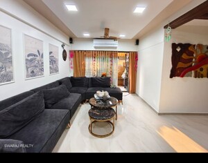 Living Room in 3 BHK Apartment at Ram Mahal, Panch Pakhadi – for Sale
