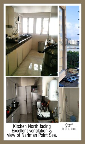 Kitchen in 2 BHK Apartment at Somani Gram – for Rent