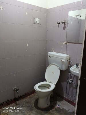 Bathroom in 1 BHK Builder Floor at Khirki Extension – for Rent