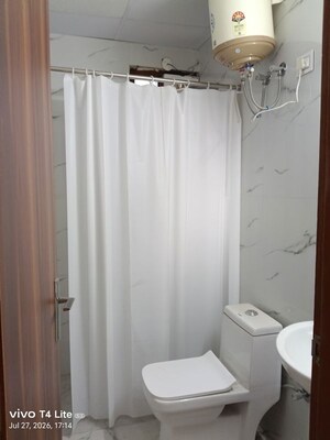 Bathroom in 3 BHK Builder Floor at Panchsheel Vihar – for Sale
