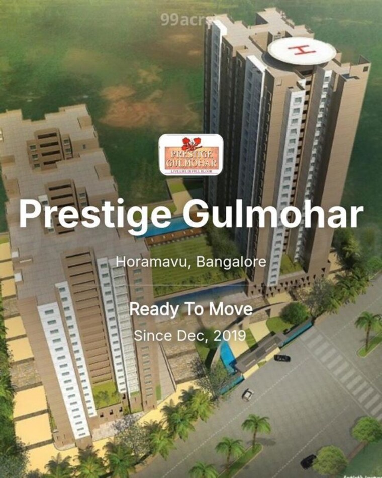 Exterior View, prestige-gulmohar 3 Bedroom 1623 Sq.Ft. Apartment In Horamavu Bangalore 10557313
