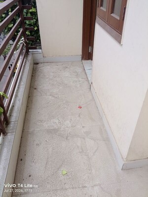 Balcony in 3 BHK Builder Floor at Panchsheel Vihar – for Sale