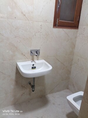 Bathroom in 2 BHK Builder Floor at Panchsheel Vihar – for Rent