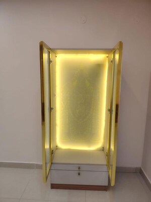 Building Lobby in 3 BHK Apartment at Praneeth Pranav Solitaire, Bachupally – for Rent