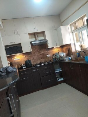 Kitchen in 2 BHK Apartment at Vahe Landmark, Gunjur Palya – for Rent