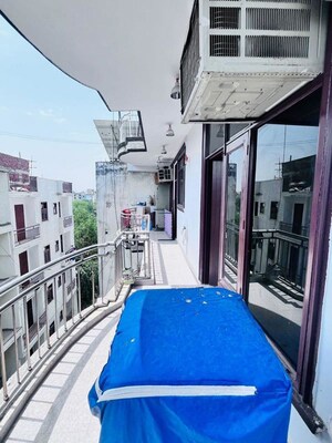 Balcony in 3 BHK Apartment at Saket – for Rent