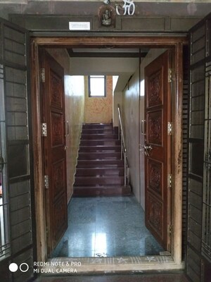 Staircase in 4 BHK Independent House at Vishal Nagar – for Rent