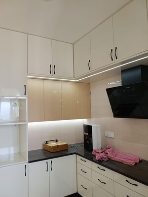 Kitchen in 3 BHK Apartment at Aurobindo The Regent, Kondapur – for Rent