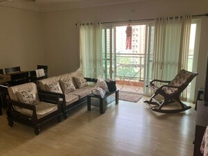 Living Room in 2.5 BHK Apartment at Megapolis Sangria Towers, Hinjewadi – for Rent