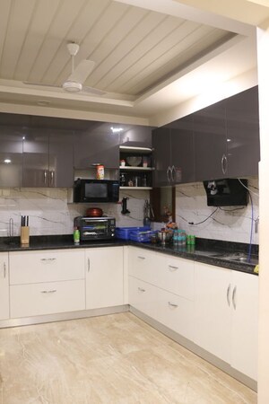 Kitchen in 4 BHK Builder Floor at Malibu Town – for Sale