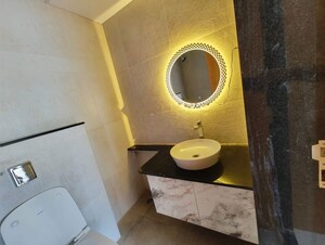 Bathroom in 3 BHK Apartment at ASBL Spectra, Financial District – for Rent