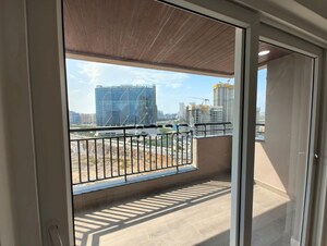 Balcony in 3 BHK Apartment at ASBL Spectra, Financial District – for Rent