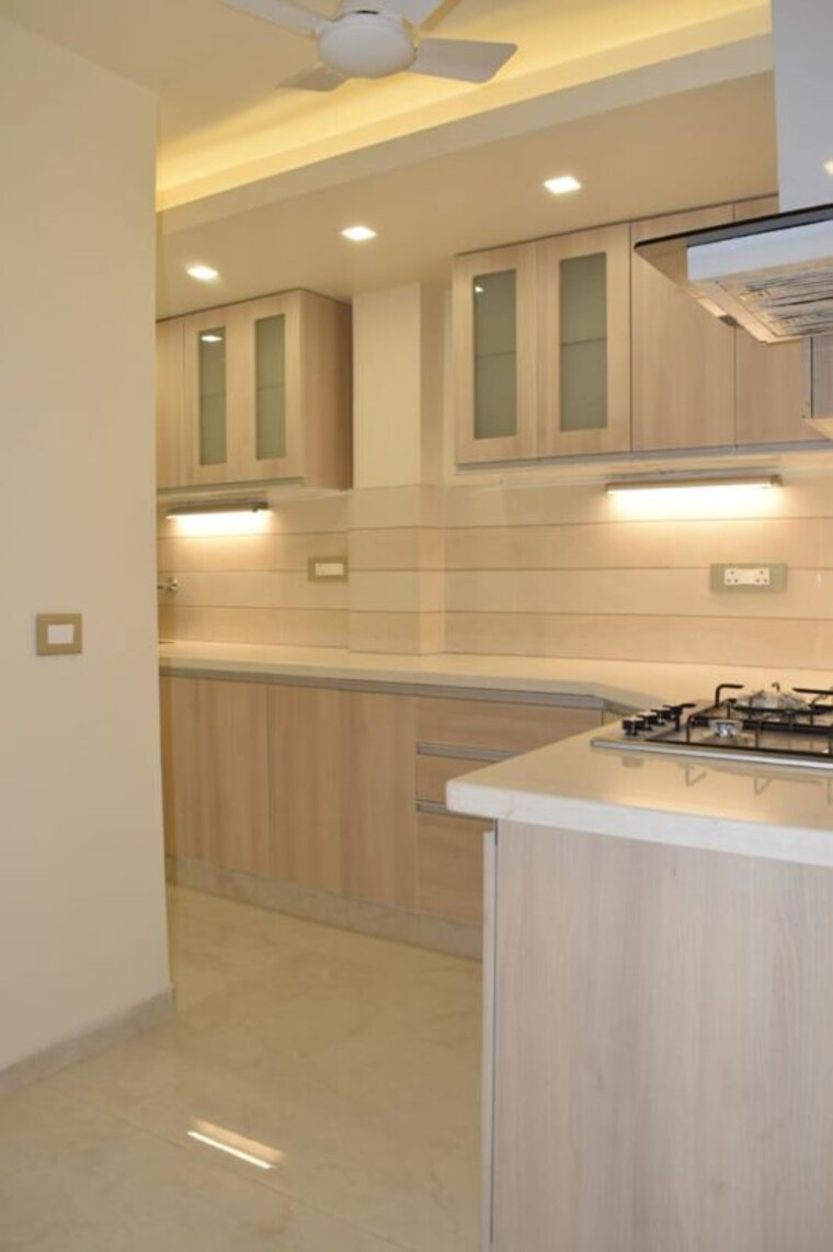 Kitchen, malviya nagar 3 Bedroom 2000 Sq.Ft. Builder Floor In Malviya Nagar Delhi 10557464