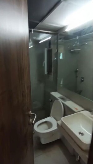 Bathroom in 3 BHK Apartment at LnT Elixir Reserve, Powai – for Rent