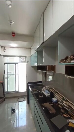 Kitchen in 3 BHK Apartment at LnT Elixir Reserve, Powai – for Rent