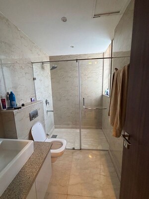Bathroom in 3.5 BHK Apartment at Ambience Tivertone, Sector 50 – for Sale