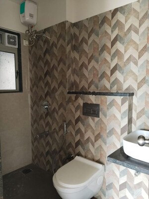 Bathroom in 2 BHK Apartment at Veena Smart Homes, Kandivali West – for Rent