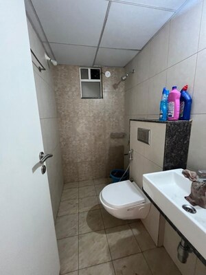 Bathroom in 1 BHK Apartment at Godrej Green Vistas, Mahalunge – for Rent