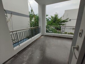 Balcony in 3 BHK Apartment at Incor Divino, Nallagandla – for Rent