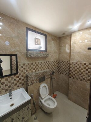 Bathroom in 3 BHK Builder Floor at Malviya Nagar – for Rent