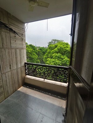 Balcony in 3 BHK Builder Floor at Malviya Nagar – for Rent