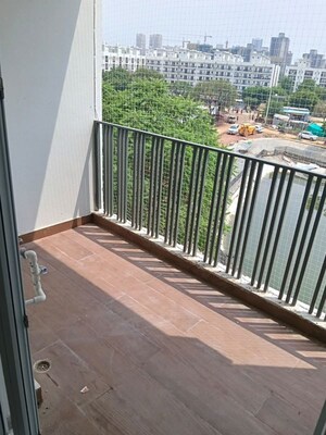 Balcony in 2.5 BHK Apartment at Smart World Gems, Sector 89 – for Rent