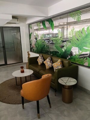 Living Room in 2.5 BHK Apartment at Smart World Gems, Sector 89 – for Rent