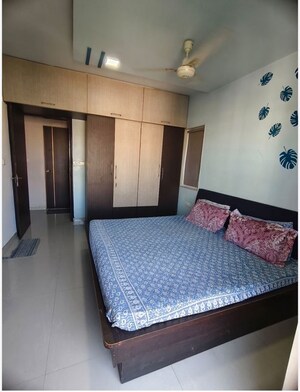 Bedroom in 3 BHK Apartment at Godrej Emerald, Ghodbunder Road – for Rent