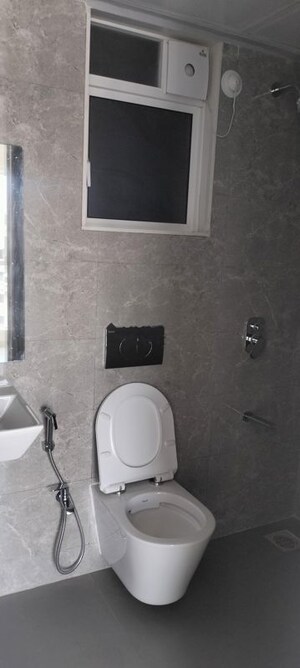 Bathroom in 1 BHK Apartment at Roswalt Ray, Dahisar East – for Rent